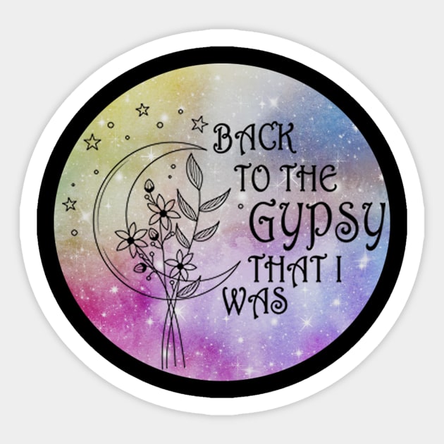 Stevie Nicks Gypsy Sticker by CreatingChaos